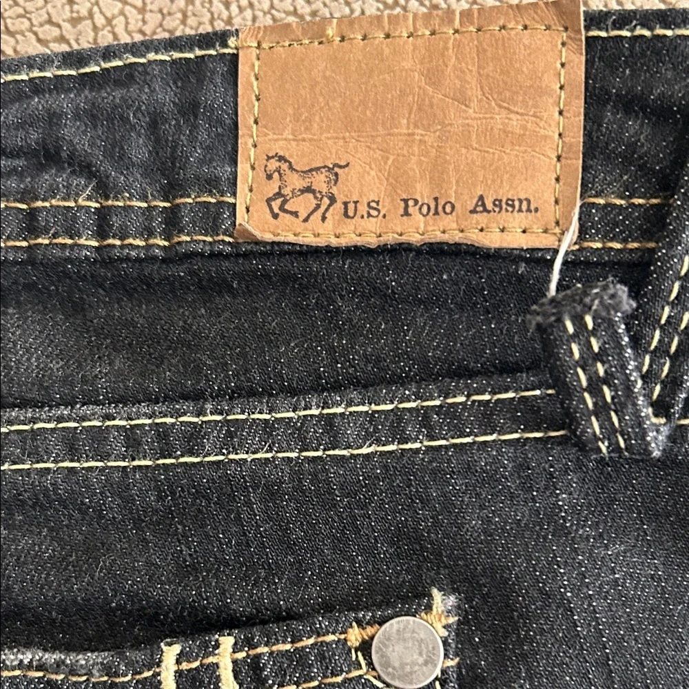 U.S. Polo Assn. Black Flare Jeans